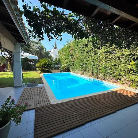 Villa Amy With A Pool In Porto Hydra By Goutos Properties Thermisía Exterior photo